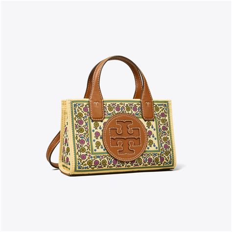 ella mini tote tory burch beige|ella mini printed tote bag.